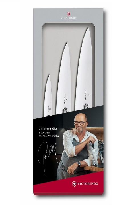 Obrázek Sada kuchařských nožů Victorinox 3 ks Zdeněk Pohlreich Limited Edition