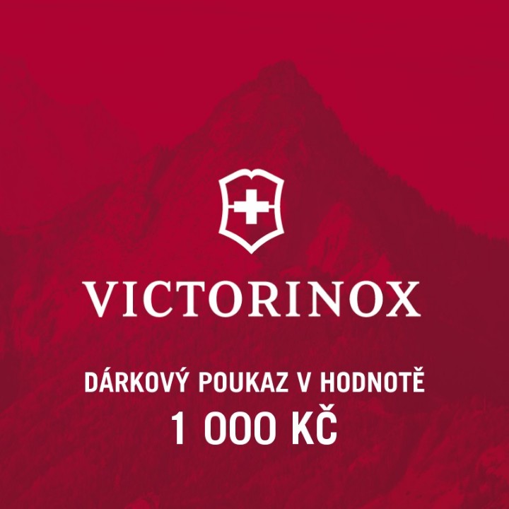 Obrázek Dárkový poukaz Victorinox 1000 Kč