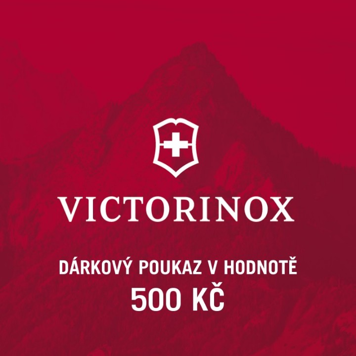 Obrázek Dárkový poukaz Victorinox 500 Kč