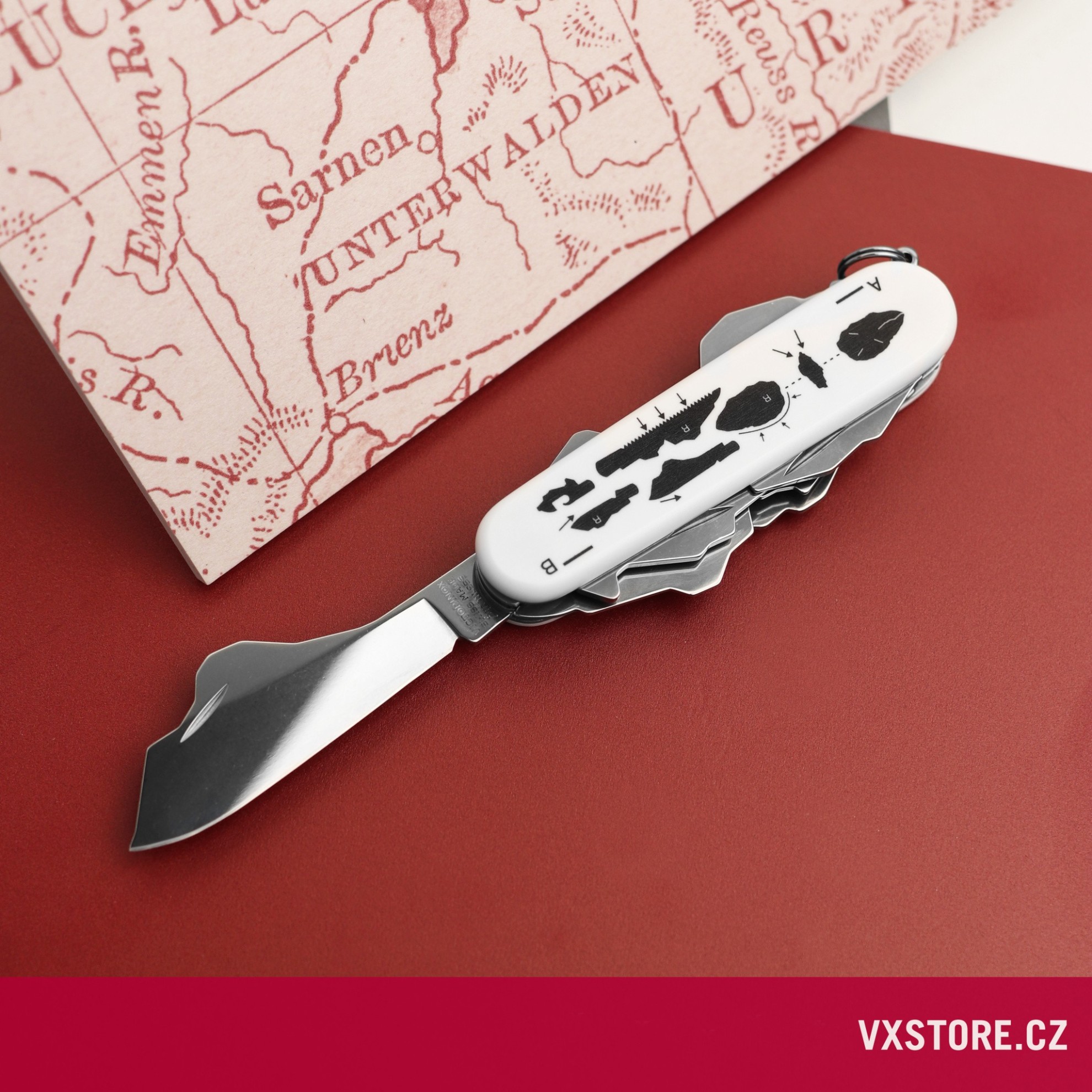 ビクトリノックスOff-White 1.3611.OW Victorinox Off-White™ c/o Victorinox in Designer White