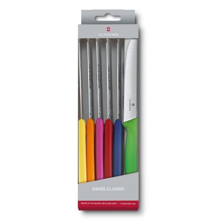 Obrázek Sada nožů na rajčata/stolování Victorinox 6 ks