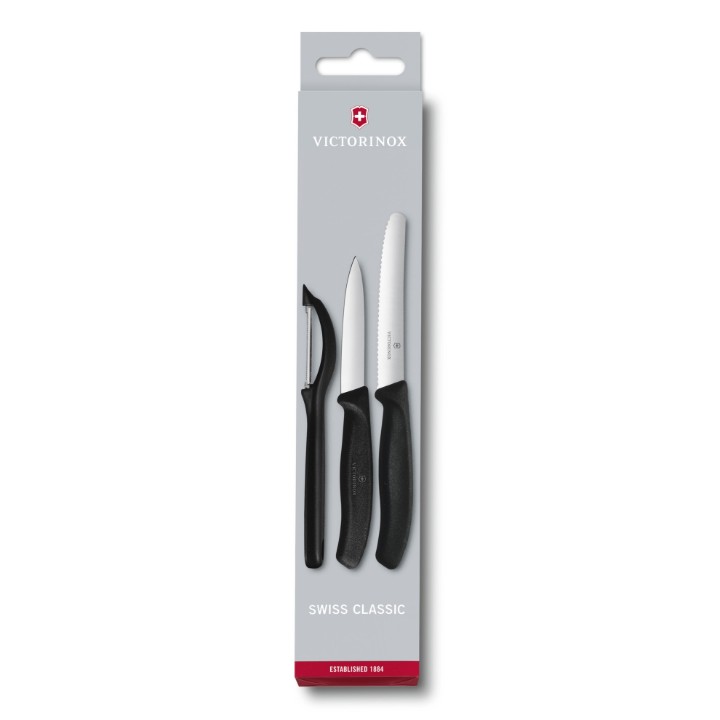 Obrázek Sada nožů se škrabkou Victorinox 3ks