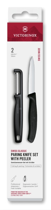 Obrázek Sada kuchyňského nože a škrabky Victorinox Swiss Classic 2 ks