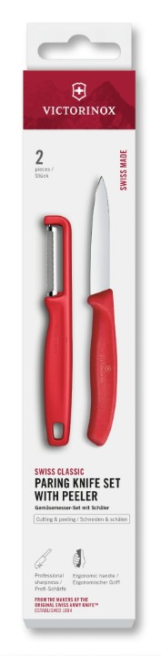 Obrázek Sada kuchyňského nože a škrabky Victorinox Swiss Classic 2 ks