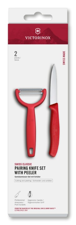 Obrázek Sada kuchyňského nože a škrabky Victorinox Swiss Classic 2 ks