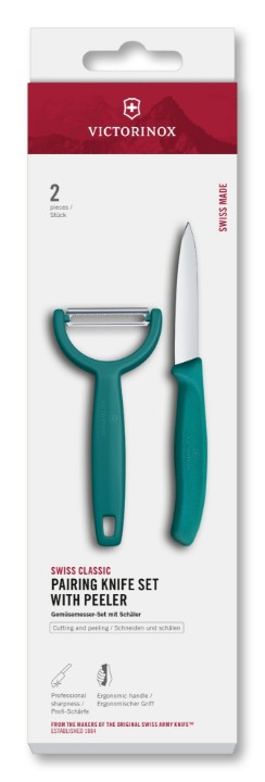 Obrázek Sada kuchyňského nože a škrabky Victorinox Swiss Classic 2 ks