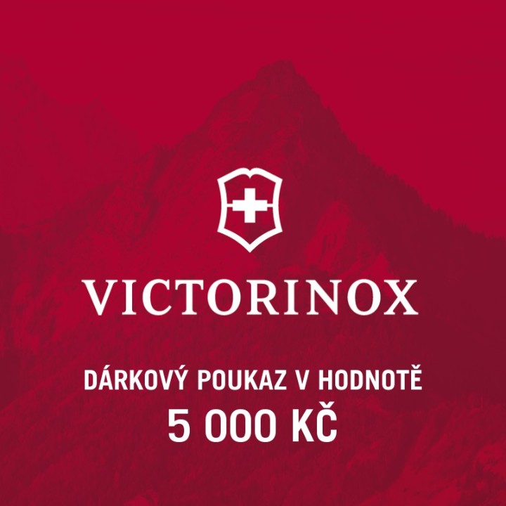 Obrázek Dárkový poukaz Victorinox 5000 Kč
