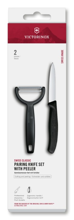 Obrázek Sada kuchyňského nože a škrabky Victorinox Swiss Classic 2 ks