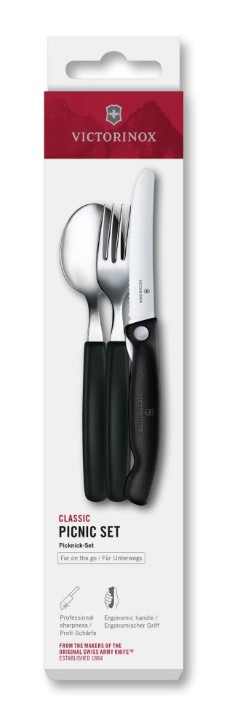 Obrázek Piknikový set příborů Victorinox Swiss Classic 3ks
