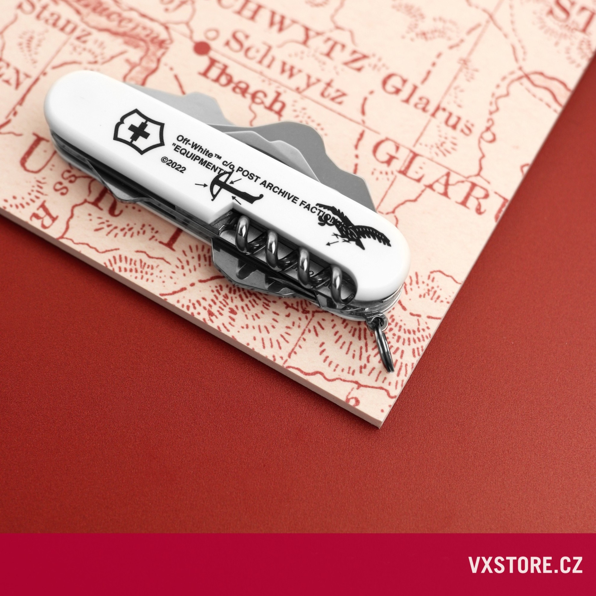 ビクトリノックスOff-White 1.3611.OW Victorinox Off-White™ c/o Victorinox in Designer White - 1.3611.OW