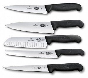 Obrázek Sada kuchyňských nožů Victorinox Fibrox 5 ks