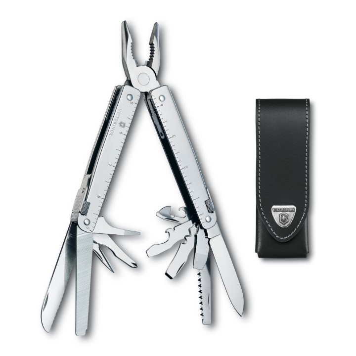 Obrázek Multifunkční kleště Victorinox Swiss Tool + kožené pouzdro