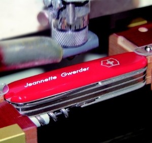 Obrázek Victorinox gravírování čepel + střenka