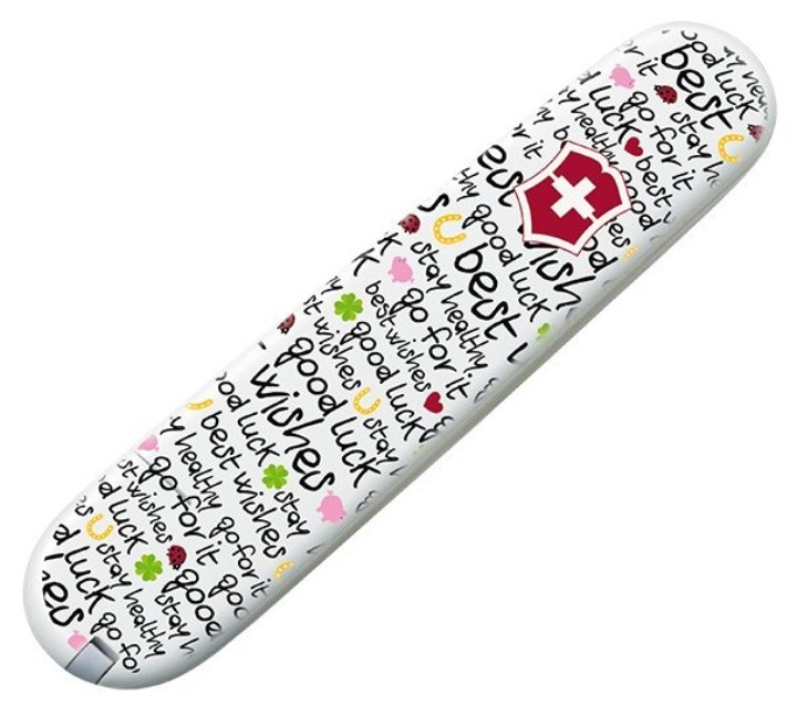 Obrázek Přední střenka Victorinox Good Luck Wishes 91 mm